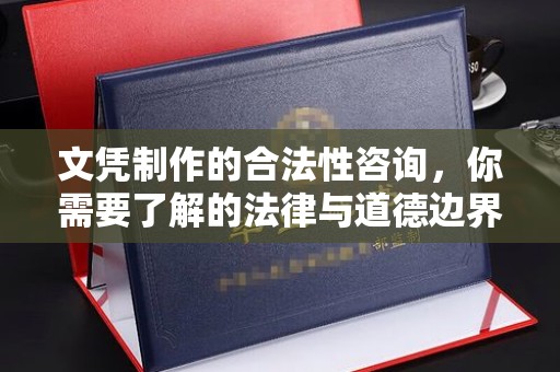 下营文凭制作的合法性咨询，你需要了解的法律与道德边界