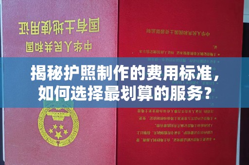 下营揭秘护照制作的费用标准，如何选择最划算的服务？