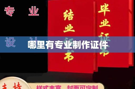 下营哪里有专业制作证件