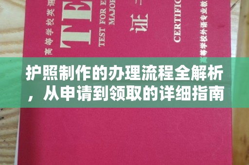 下营护照制作的办理流程全解析，从申请到领取的详细指南